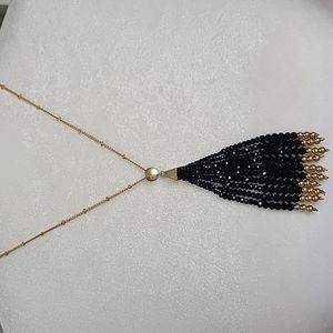 TREASURE Glass Beads Long Necklace Lead Compliant